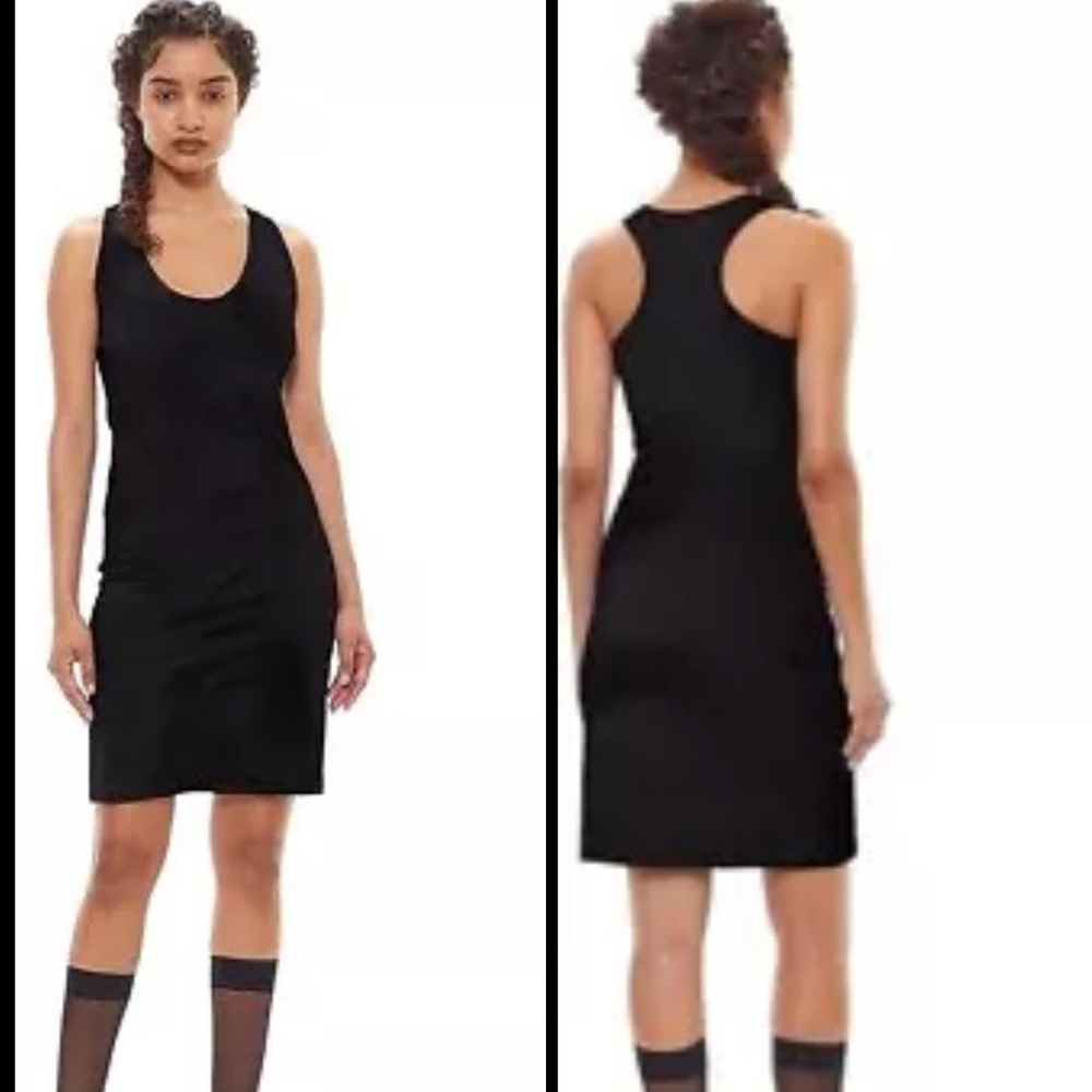 GaryGraham422 Women's Jersey Tank Dress Black - Large